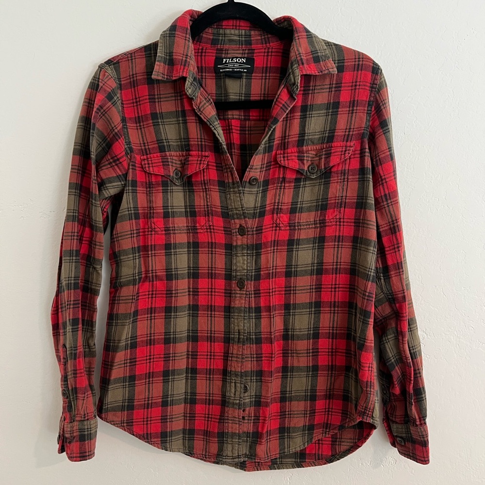 Filson Plaid Button Down Shirt